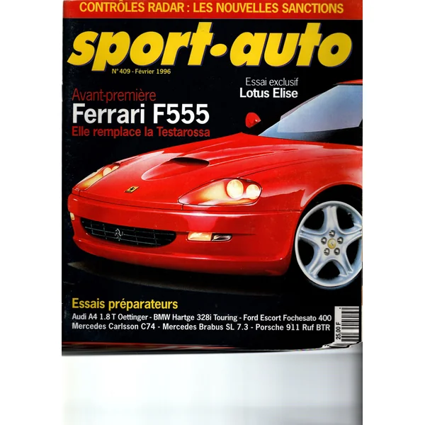 Sport Auto N°409 - Février 1996