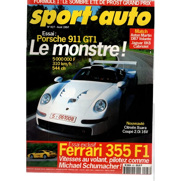 Sport Auto N°427 - Août 1997