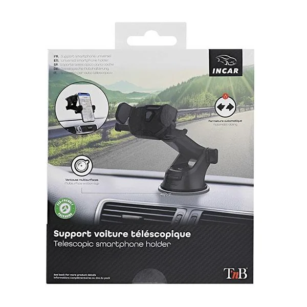 SUPPORT AUTOMATIQUE TELESCOPIQUE VENTOUSE - T'NB