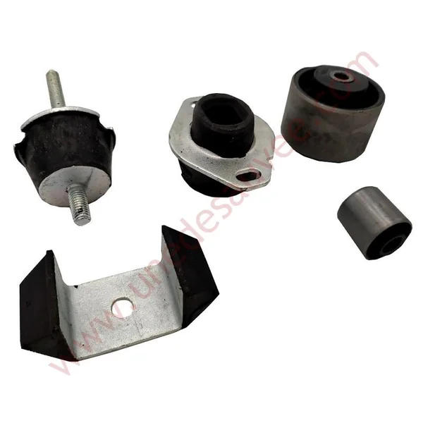 SUPPORT MOTEUR PEUGEOT 205 1.3 RALLYE SILENTBLOCS BOITE SUSPENSION KIT DE 5