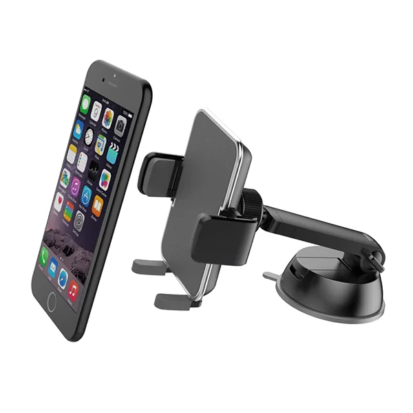 Support téléphone noir AQ SH-03