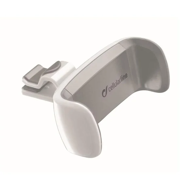 Support téléphone pour grille d'aération coloris blanc