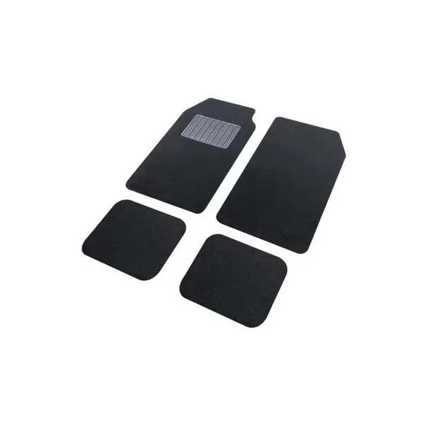 TAPIS BRANDO 4 PIECES ANTIDERAPANT AVEC TALONNETTE - SODIFAC
