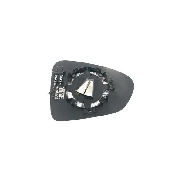 Verre de rétroviseur extérieur gauche pour FIAT TIPO II phase 1, 2015-2020, dégivrant, avec support de fixation, neuf